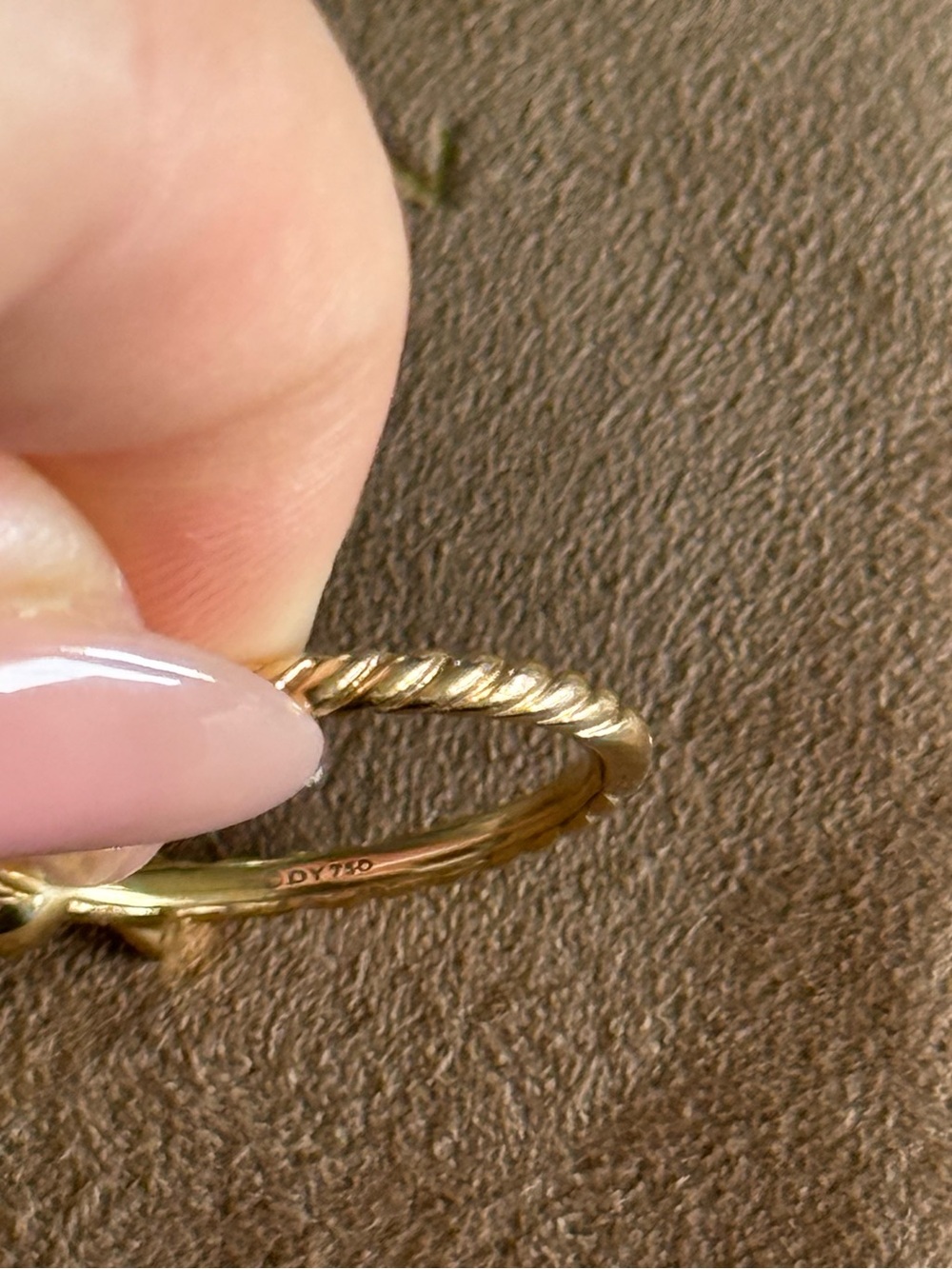 NWOT David Yurman Cable Band Ring - Picture 4 of 7